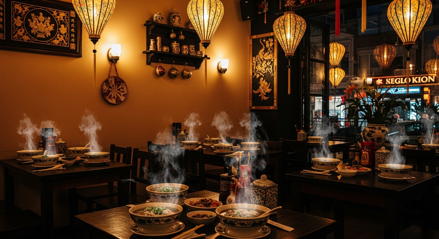 Pho By Night Vietnamese restaurant in Ottawa's ByWard Market at 309 Dalhousie St