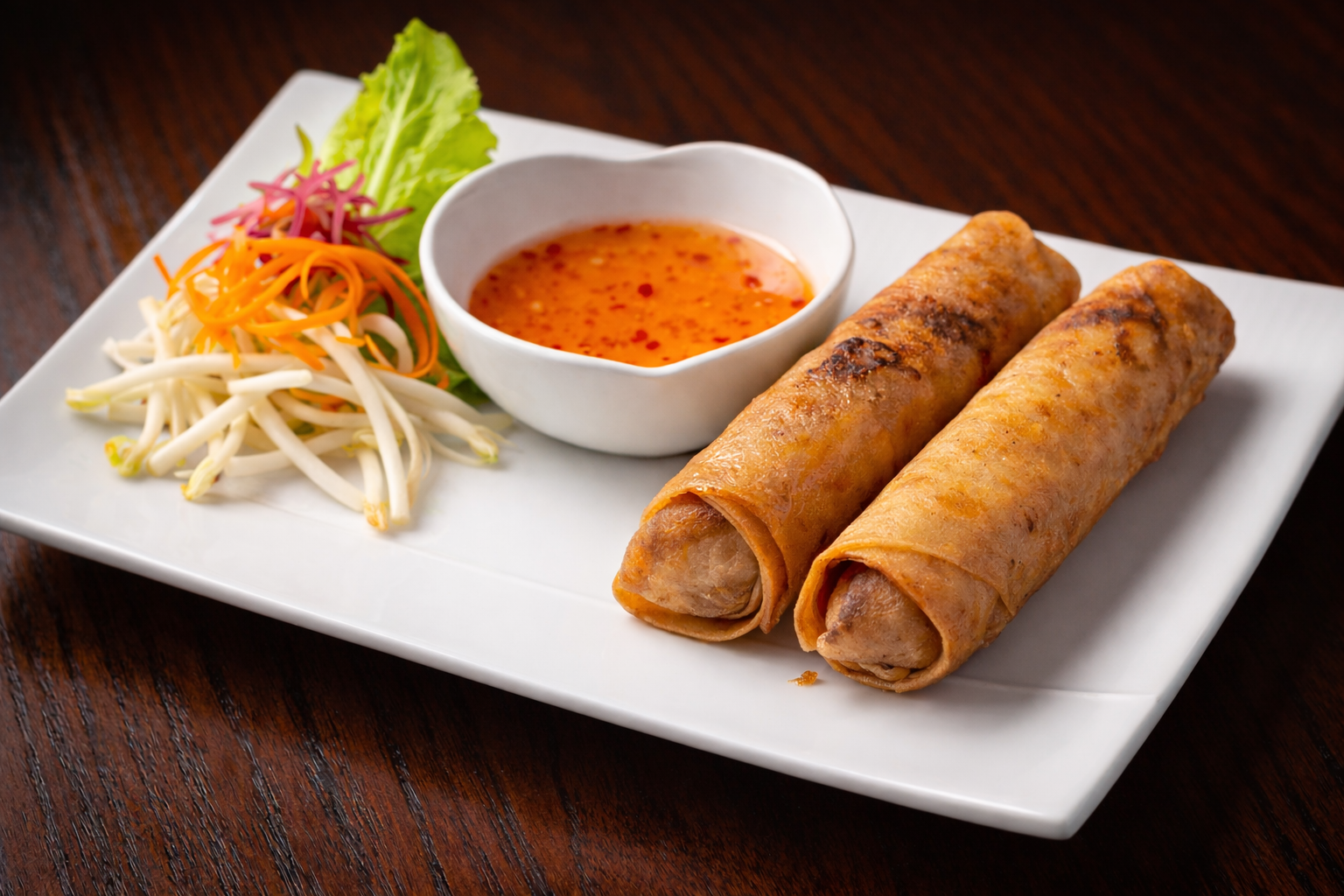 Crispy Pork Spring Rolls