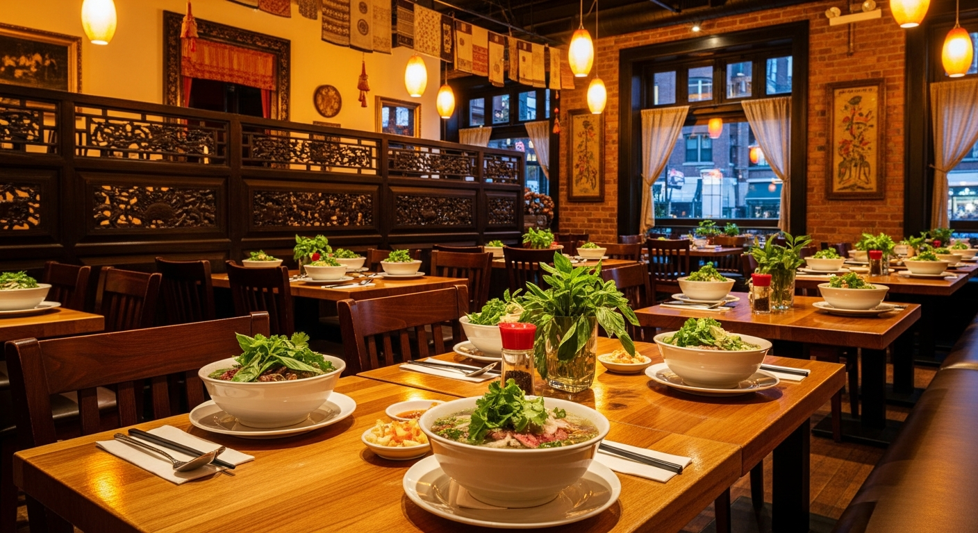 Pho By Night — Authentic Vietnamese Restaurant in Ottawa ByWard Market serving pho, vermicelli, and Vietnamese cuisine
