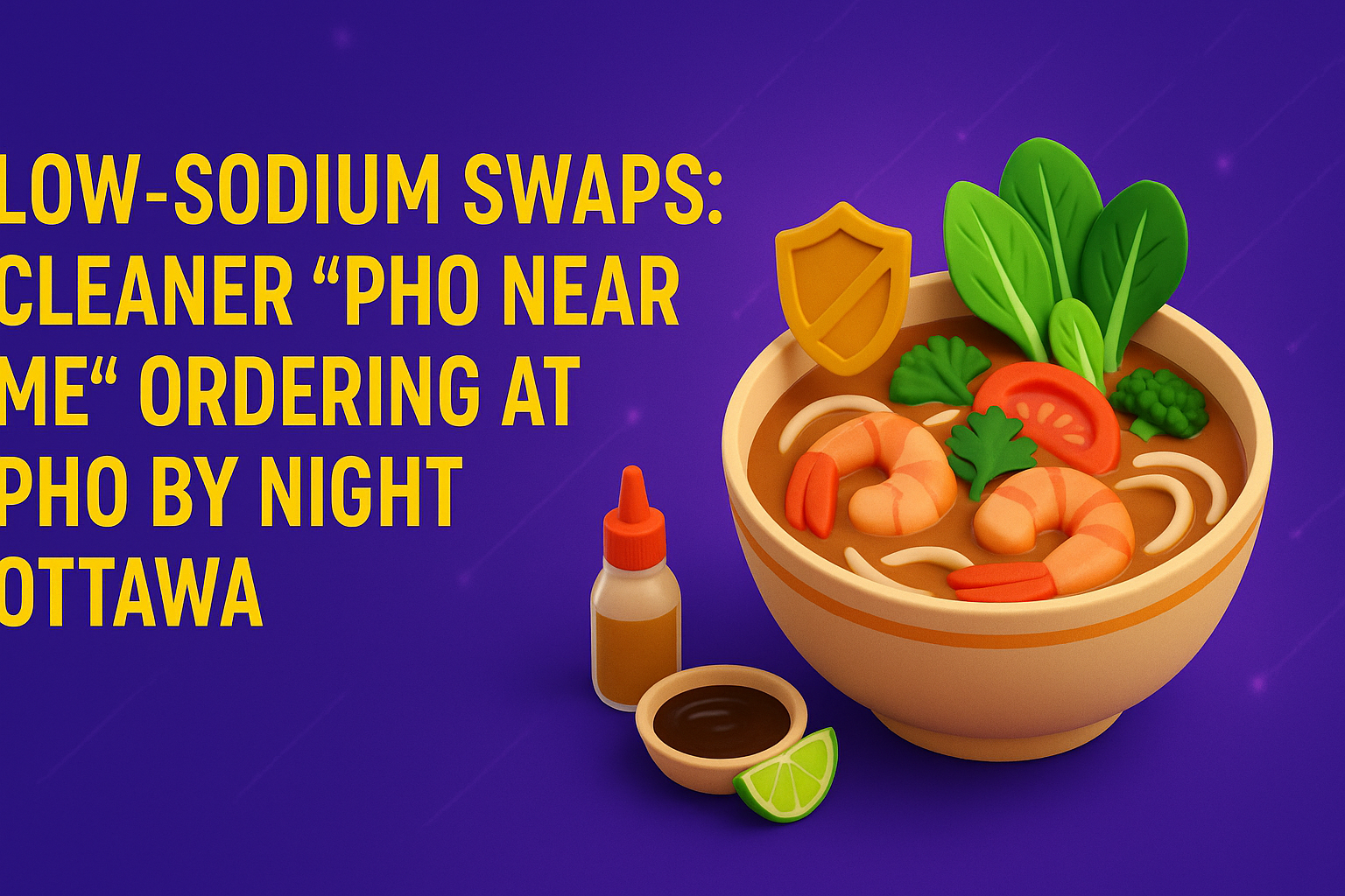 Low-Sodium Swaps: Cleaner “Pho Near Me” Ordering at Pho By Night Ottawa - Pho By Night Vietnamese restaurant Ottawa