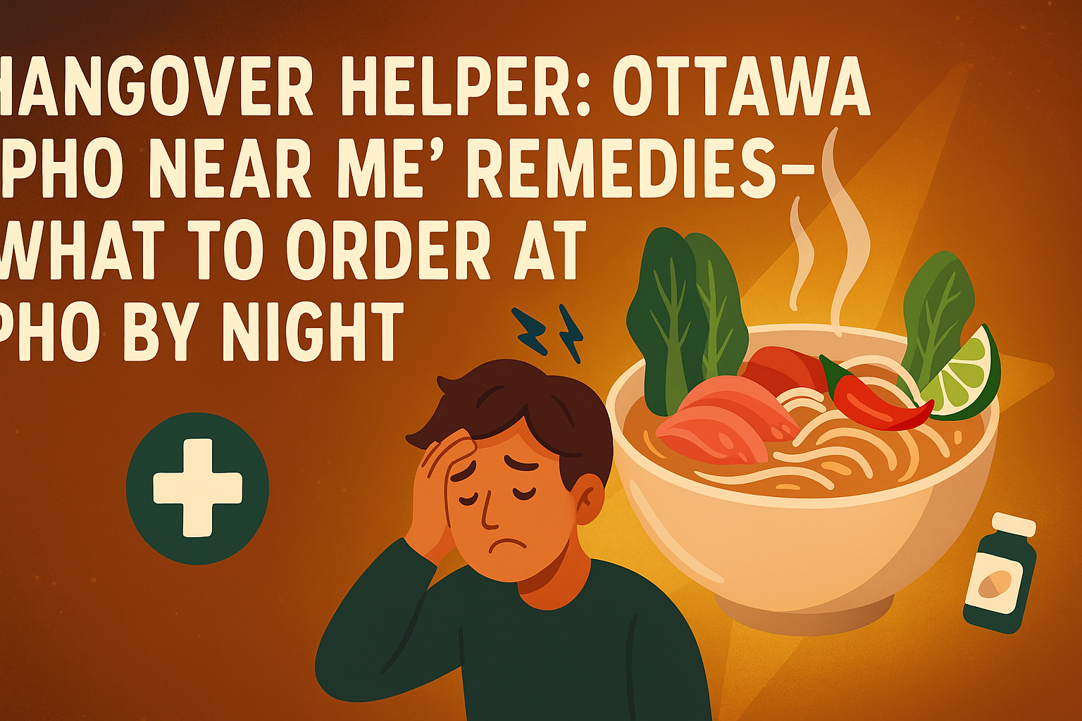 Hangover Helper: Ottawa “Pho Near Me” Remedies—What to Order at Pho By Night - Pho By Night Vietnamese restaurant Ottawa
