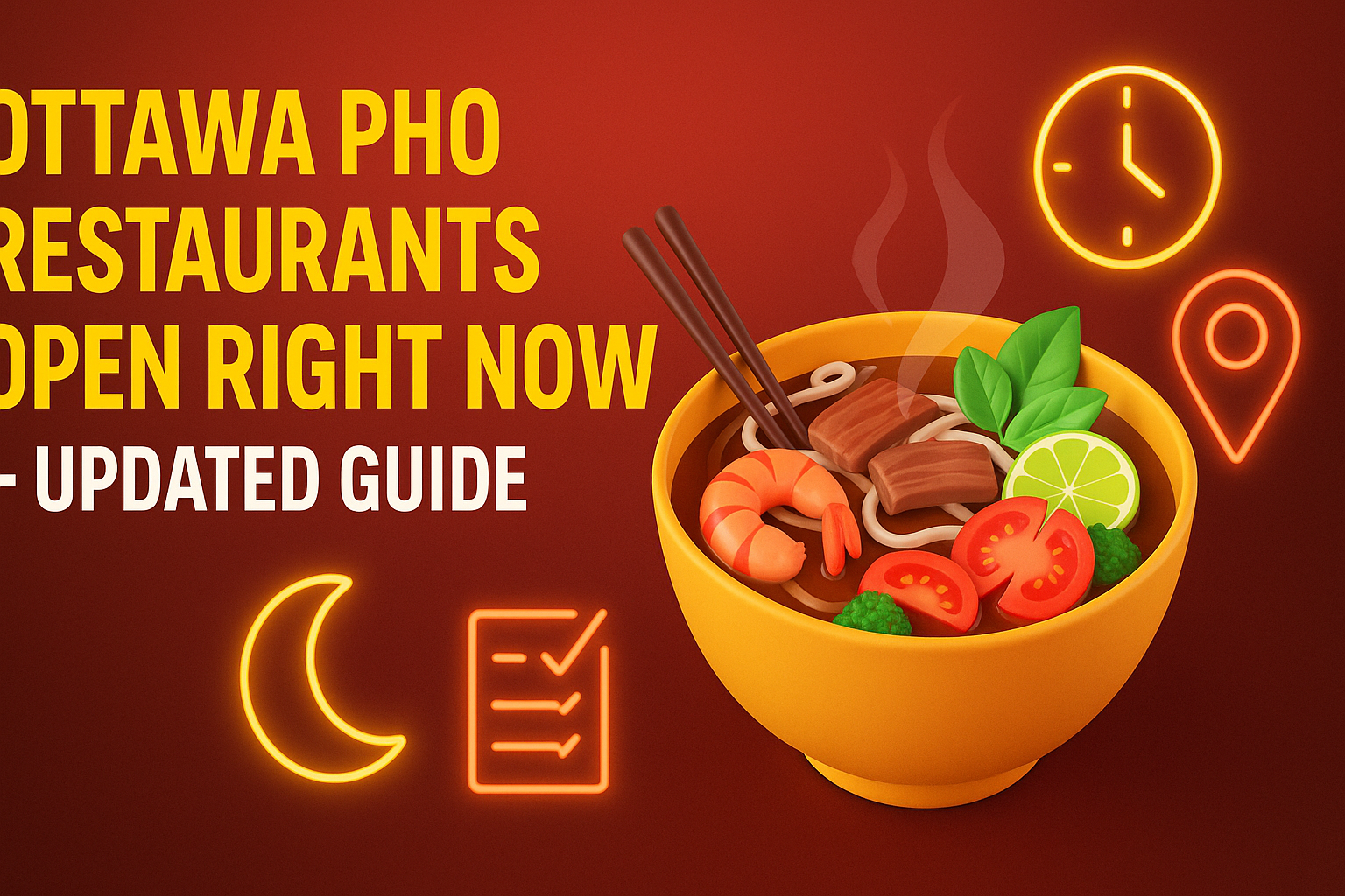 Ottawa Pho Restaurants Open Right Now – Updated Guide - Pho By Night Vietnamese restaurant Ottawa