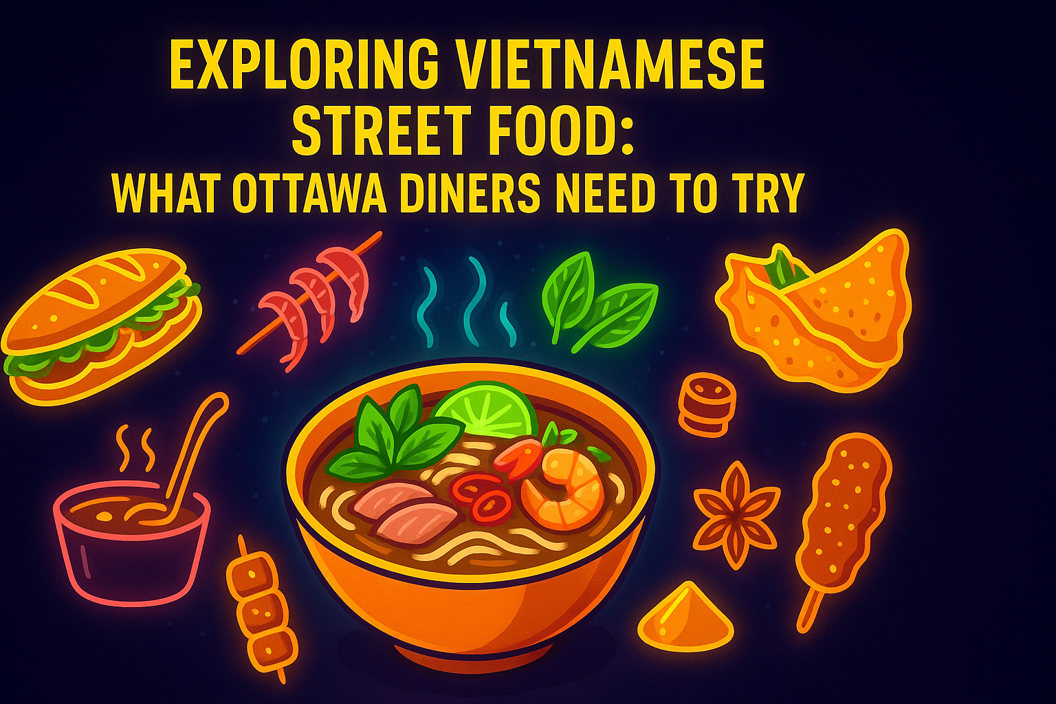 Exploring Vietnamese Street Food: What Ottawa Diners Need to Try - Vietnamese food blog Ottawa