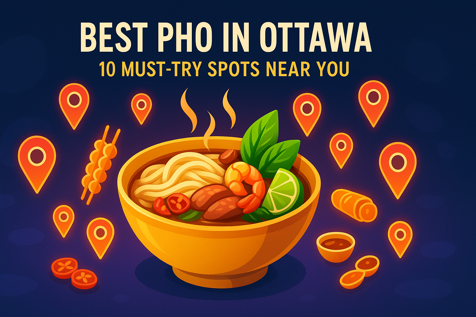 Best Pho in Ottawa: 10 Must-Try Spots Near You - Pho By Night Vietnamese restaurant Ottawa