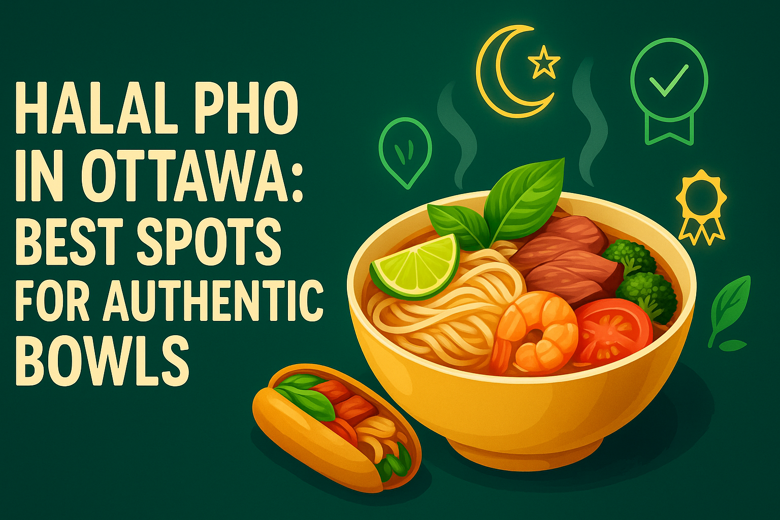 Halal Pho in Ottawa: Best Spots for Authentic Bowls - Pho By Night Vietnamese restaurant Ottawa